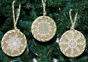 Snowflake Ornaments - Deb Bee's Designs
