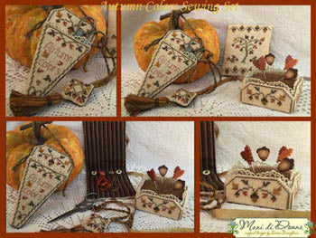 Autumn Colors Sewing Set - Mani Di Donna