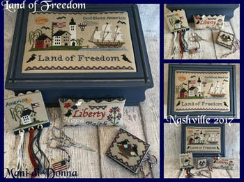 Land of Freedom Sewing Box - Mani Di Donna