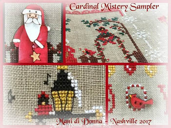 Cardinal Mystery Sampler, 1 - Mani Di Donna