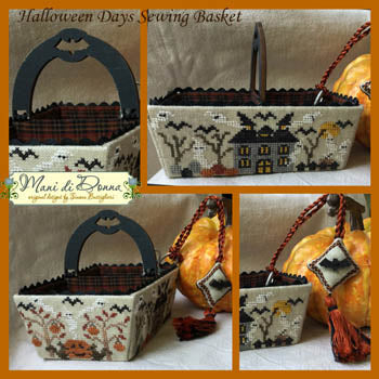 Halloween Days Sewing Basket - Mani Di Donna