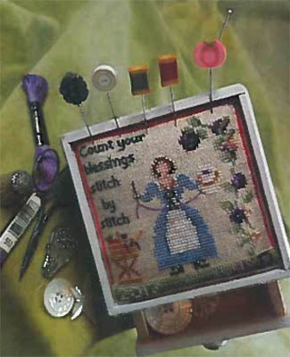 Count Your Blessings Stitch by Stitch - Blackberry Lane Designs