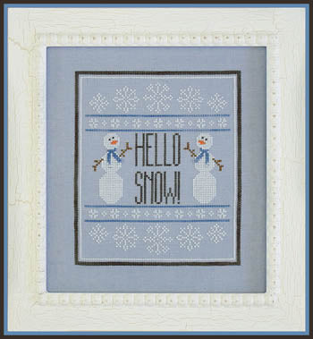 Hello Snow - Country Cottage Needleworks