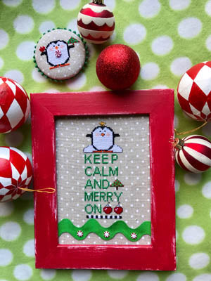 Keep Calm and Merry On - Amy Bruecken Designs