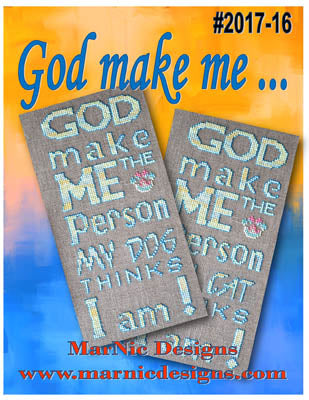 God Make Me the Person My Dog/Cat Thinks I Am - MarNic Designs