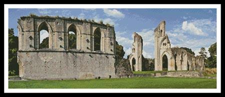 Glastonbury Abbey - Artecy Cross Stitch