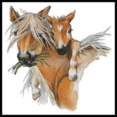 Horse Hug - Artecy Cross Stitch