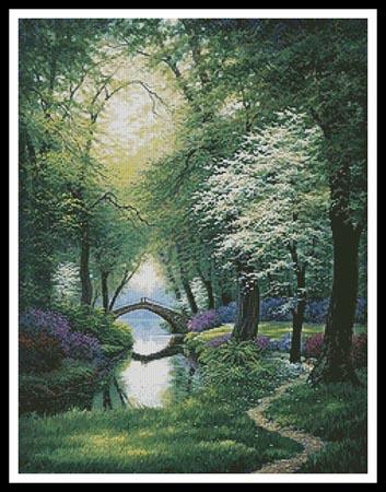 Beside Still Waters (Spring) - Artecy Cross Stitch