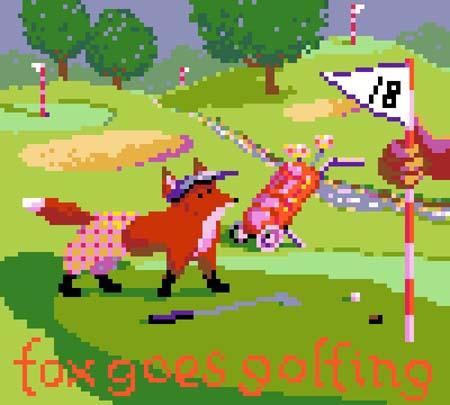 Fox Goes Golfing - Loxley Designs