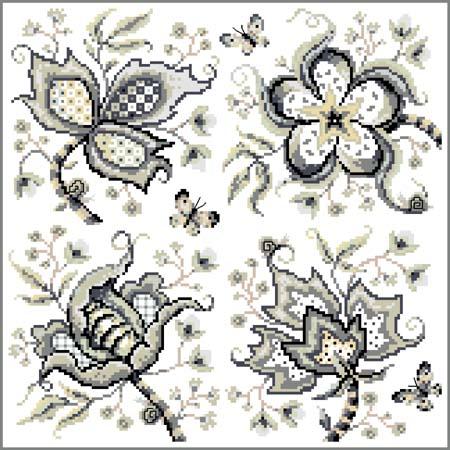 Jacobean Silver Quartet - Loxley Designs