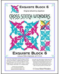 Exquisite Block 06 - Cross Stitch Wonders
