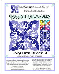 Exquisite Block 09 - Cross Stitch Wonders