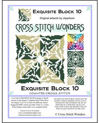 Exquisite Block 10 - Cross Stitch Wonders