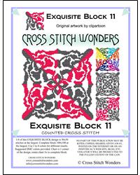 Exquisite Block 11 - Cross Stitch Wonders