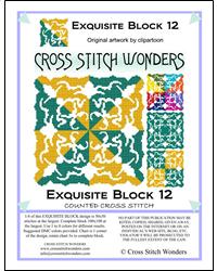 Exquisite Block 12 - Cross Stitch Wonders