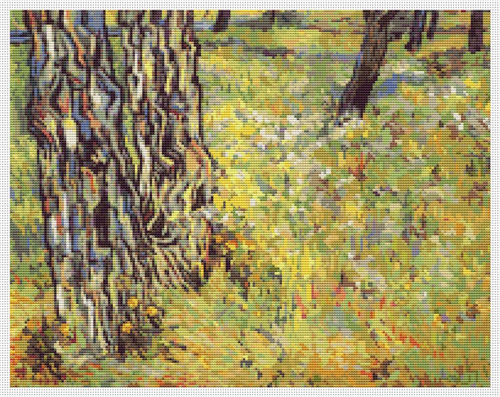 Baumstamme (Tree Trunks) - Art of Stitch, The