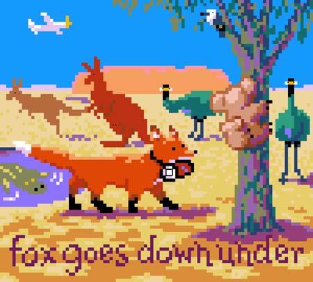 Fox Goes Down Under - Loxley Designs