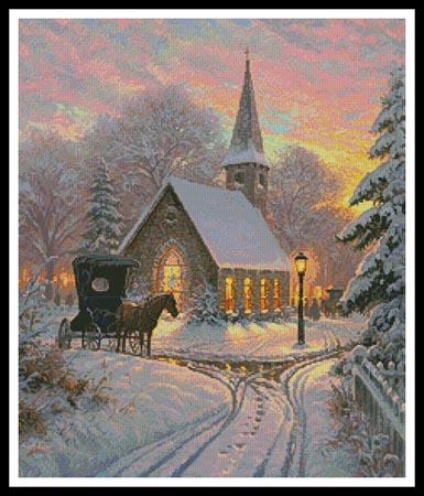 Carriage Chapel - Artecy Cross Stitch