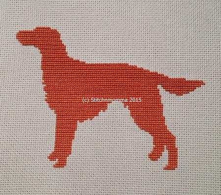 Dog Silhouette: Irish Setter - Stitchnmomma