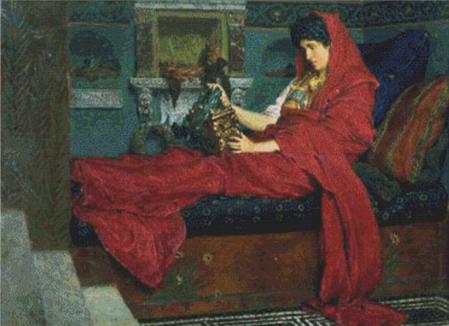 Agrippina With The Ashes Of Germanicus - X Squared Cross Stitch