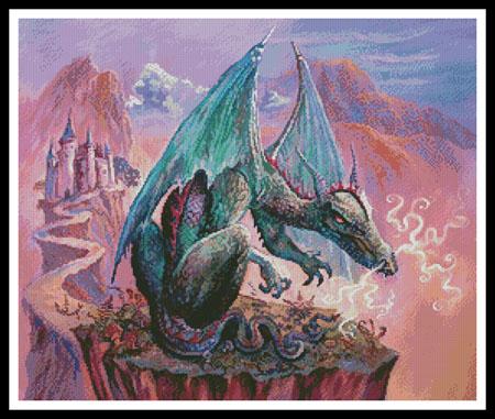 Green Dragon - Artecy Cross Stitch