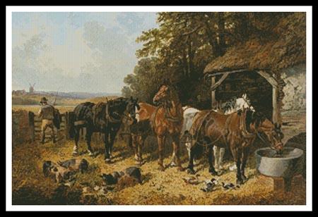 End Of A Long Day - Artecy Cross Stitch