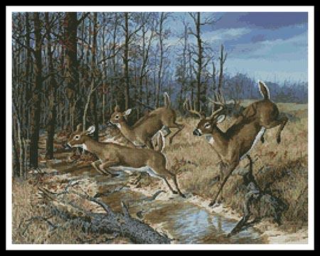 Deer Crossing - Artecy Cross Stitch