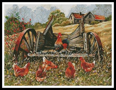 Old Wagons Never Die - Artecy Cross Stitch