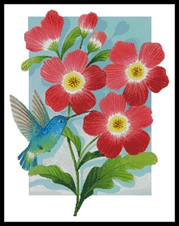 Beija Flor Red - Artecy Cross Stitch