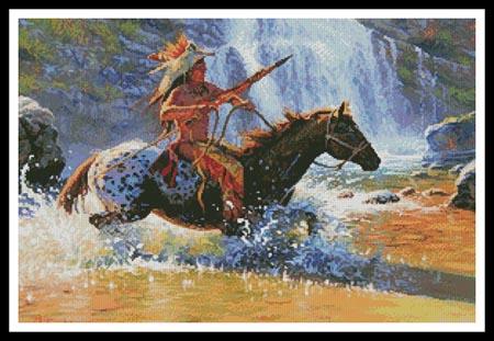 Warrior Crossing - Artecy Cross Stitch