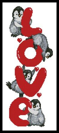 Penguin Love - Artecy Cross Stitch