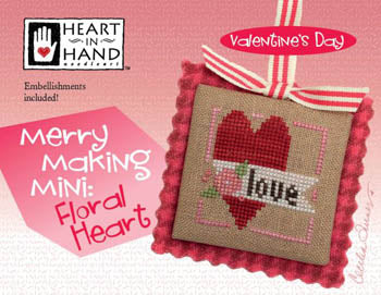 Merry Making Mini, Floral Heart - Heart in Hand