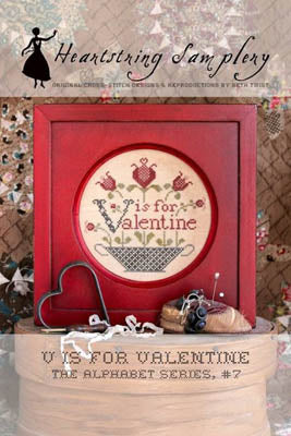 V is for Valentine - Heartstring Samplery