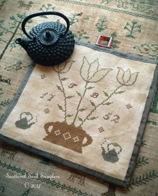 Tea Time Kettle Mat - Scattered Seed Samplers