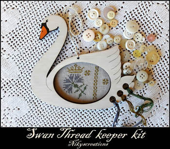 Swan Thread Keeper Kit - Nikyscreations