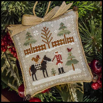 Farmhouse Christmas 2, Horsin' Around - Little House Needleworks