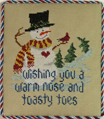 Snowman Wishes - Stitchworks