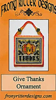 Give Thanks Ornament - Frony Ritter Designs