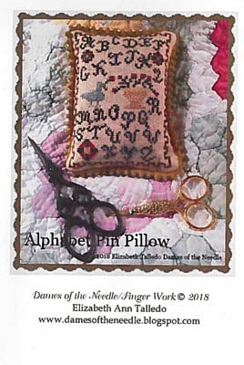 Alphabet Pin Pillow - Dames of the Needle