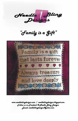 Family Is a Gift - Needle Bling Designs