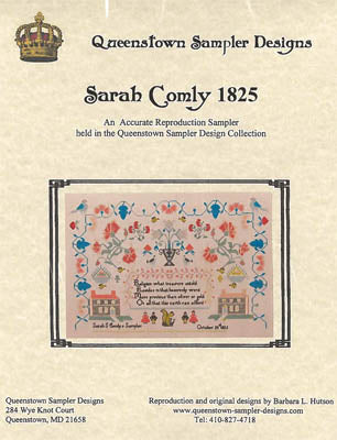 Sarah Comly 1825 - Queenstown Sampler Designs