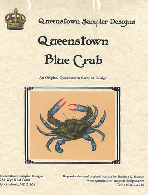 Queenstown Blue Crab - Queenstown Sampler Designs