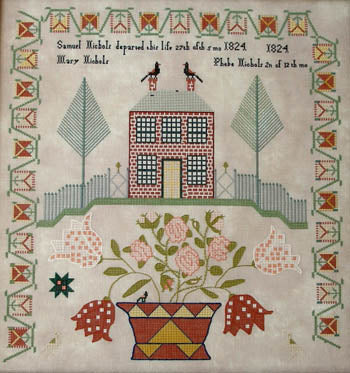 Phebe Nichols 1824 - Queenstown Sampler Designs