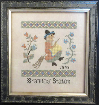 Witch of Bramford Station - Queenstown Sampler Designs
