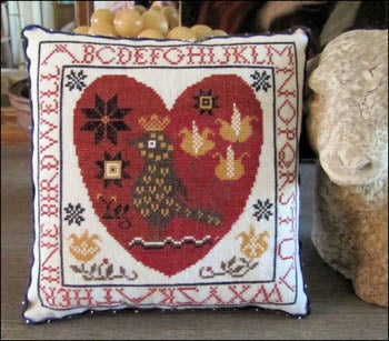 Pennsylvania Fraktur Heart - Kathy Barrick