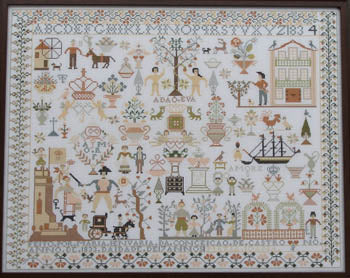 Maria Januaria 1833-34 - Queenstown Sampler Designs