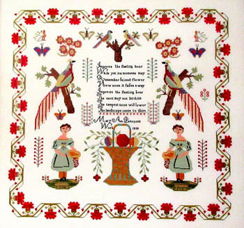 Mary Ann Pearson 1838 - Queenstown Sampler Designs