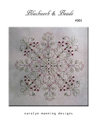 Blackwork & Beads 001 - CM Designs