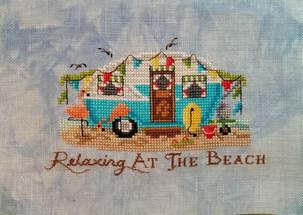 Relaxing at the Beach - Blackberry Lane Designs