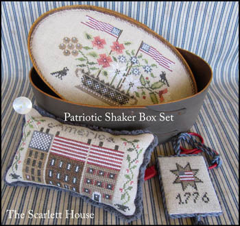Patriotic Shaker Box Set - Scarlett House